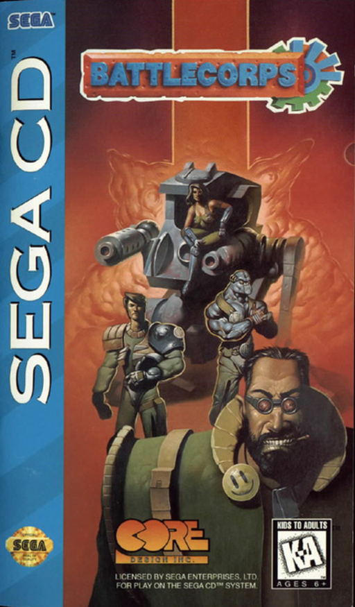 Battlecorps (USA) Sega CD Game Cover